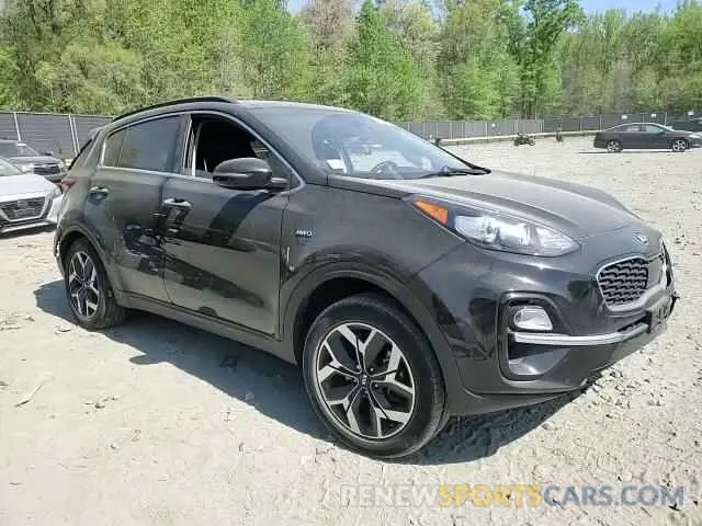14 fotografías del automóvil dañado KNDPNCAC9M7936755 KIA SPORTAGE 2021