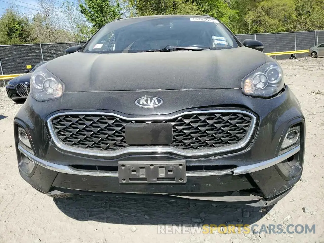 5 fotografías del automóvil dañado KNDPNCAC9M7936755 KIA SPORTAGE 2021