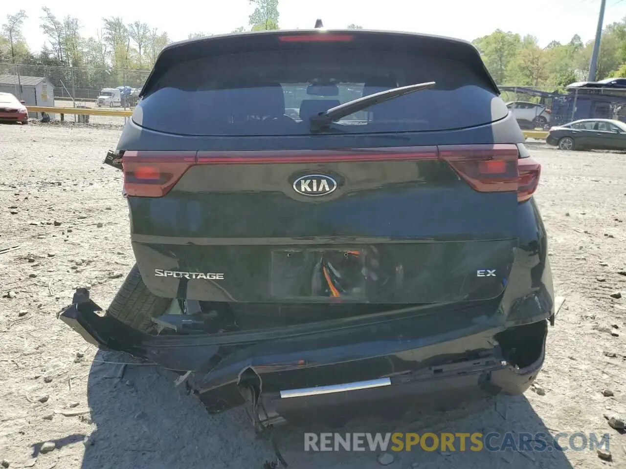 6 fotografías del automóvil dañado KNDPNCAC9M7936755 KIA SPORTAGE 2021
