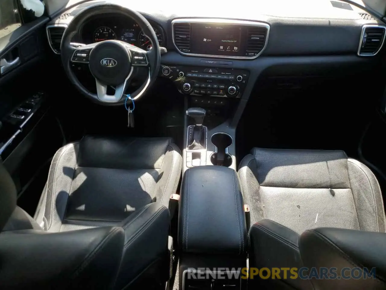 8 fotografías del automóvil dañado KNDPNCAC9M7936755 KIA SPORTAGE 2021