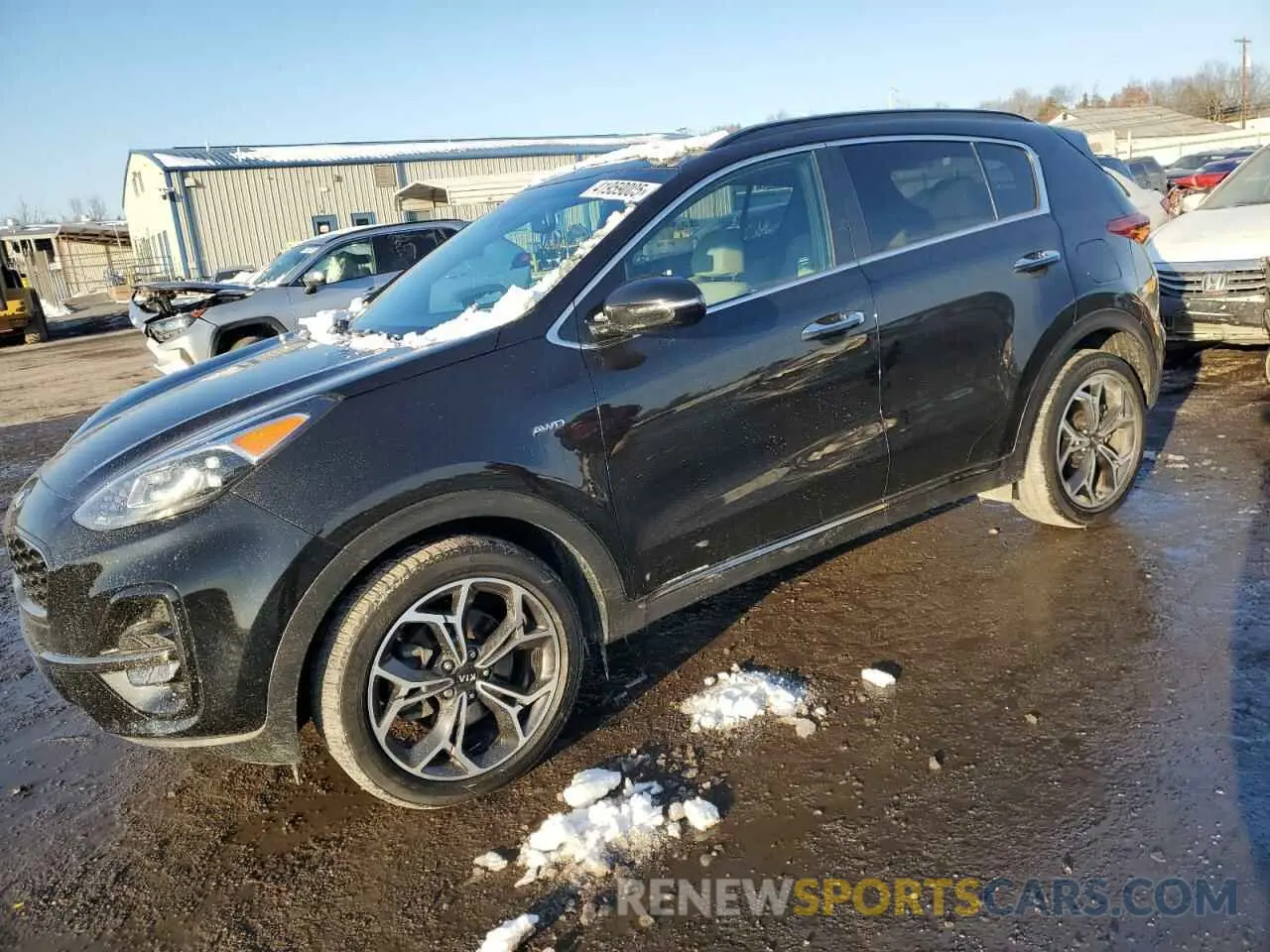 1 fotografías del automóvil dañado KNDPRCA61M7885220 KIA SPORTAGE 2021