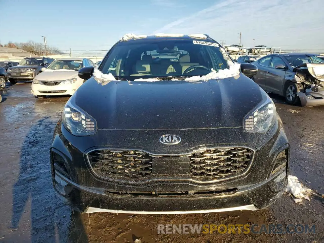 5 fotografías del automóvil dañado KNDPRCA61M7885220 KIA SPORTAGE 2021