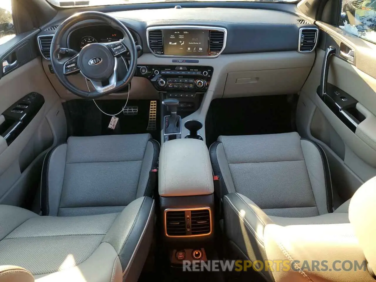 8 fotografías del automóvil dañado KNDPRCA61M7885220 KIA SPORTAGE 2021