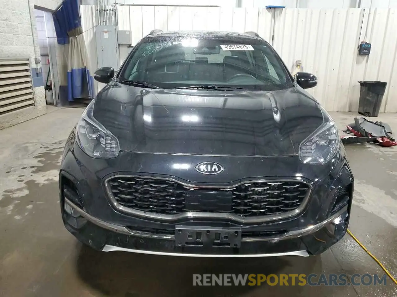 5 fotografías del automóvil dañado KNDPRCA68M7875445 KIA SPORTAGE 2021
