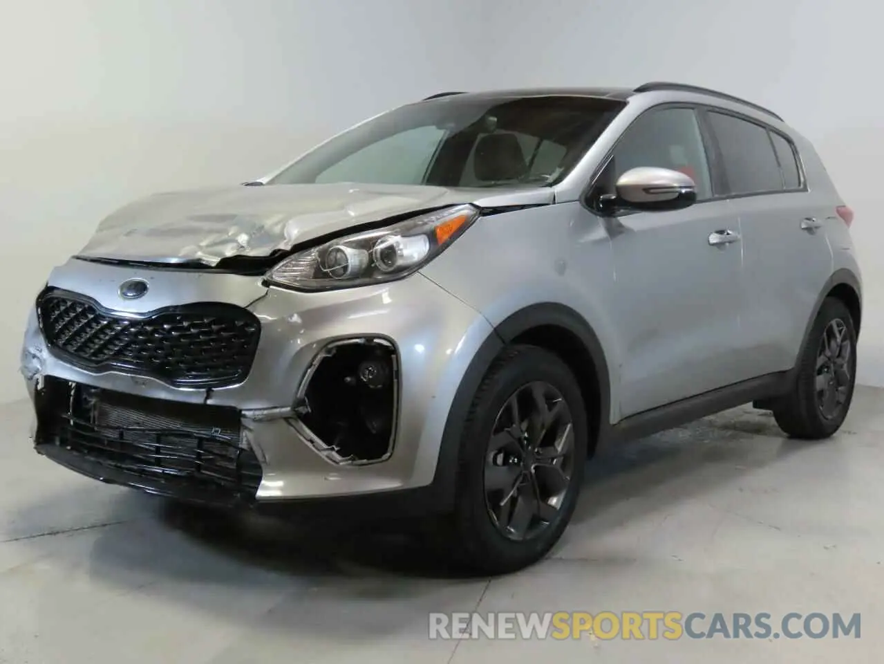 2 fotografías del automóvil dañado KNDP63AC0N7012283 KIA SPORTAGE 2022
