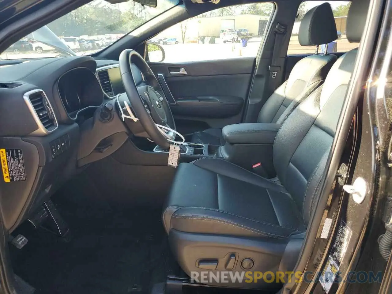 7 fotografías del automóvil dañado KNDP63AC1N7987438 KIA SPORTAGE 2022