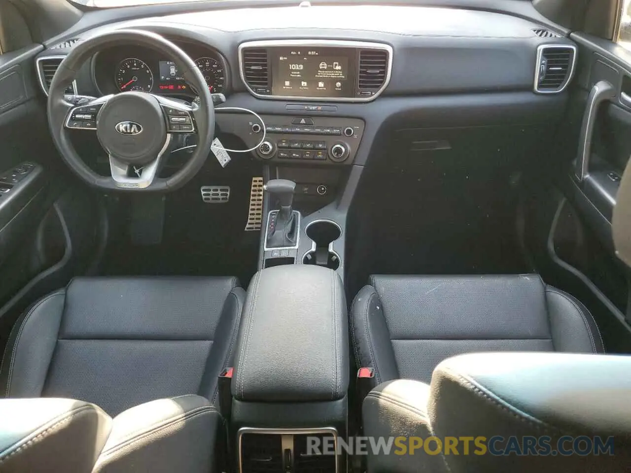8 fotografías del automóvil dañado KNDP63AC1N7987438 KIA SPORTAGE 2022