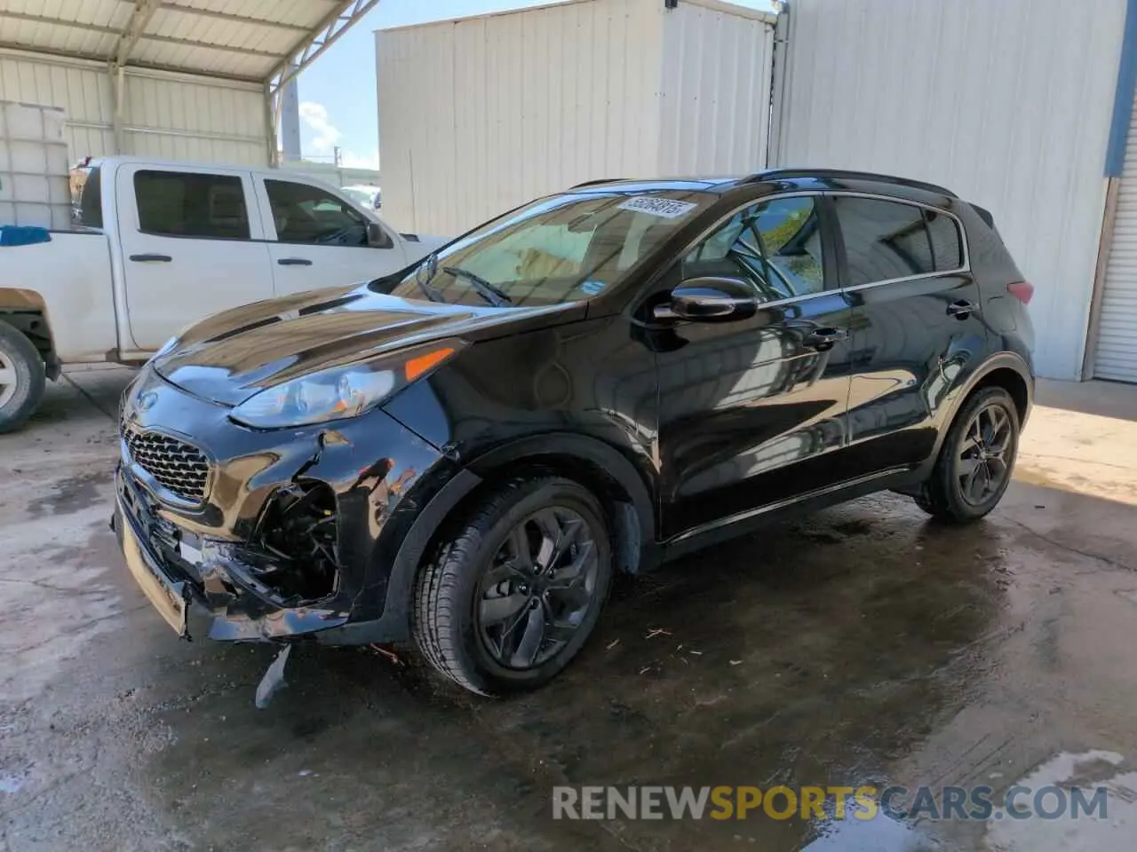 1 fotografías del automóvil dañado KNDP63AC2N7959552 KIA SPORTAGE 2022