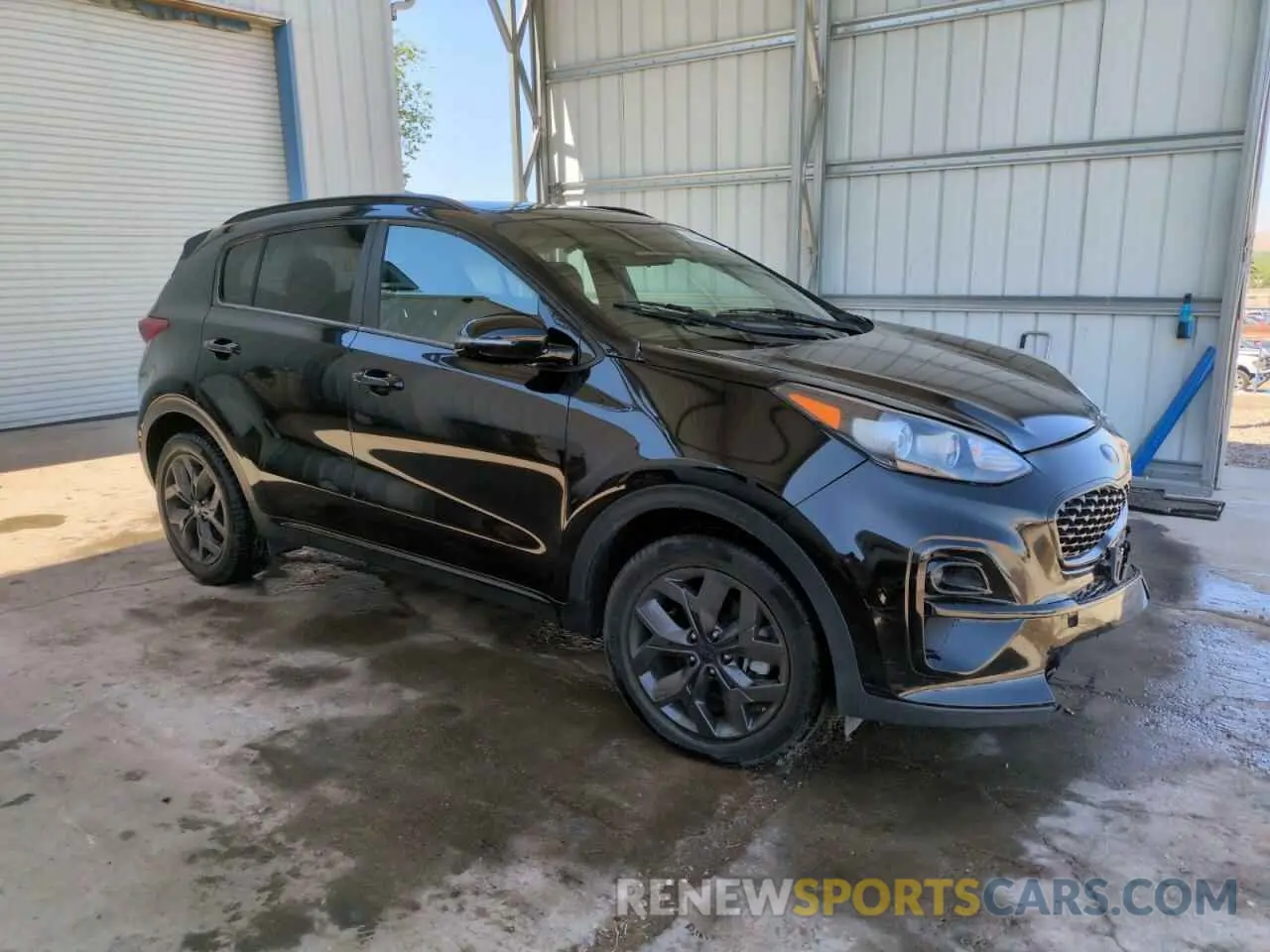 4 fotografías del automóvil dañado KNDP63AC2N7959552 KIA SPORTAGE 2022