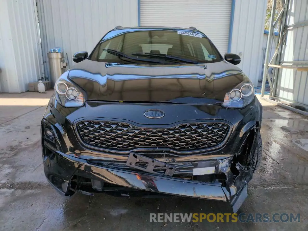 5 fotografías del automóvil dañado KNDP63AC2N7959552 KIA SPORTAGE 2022
