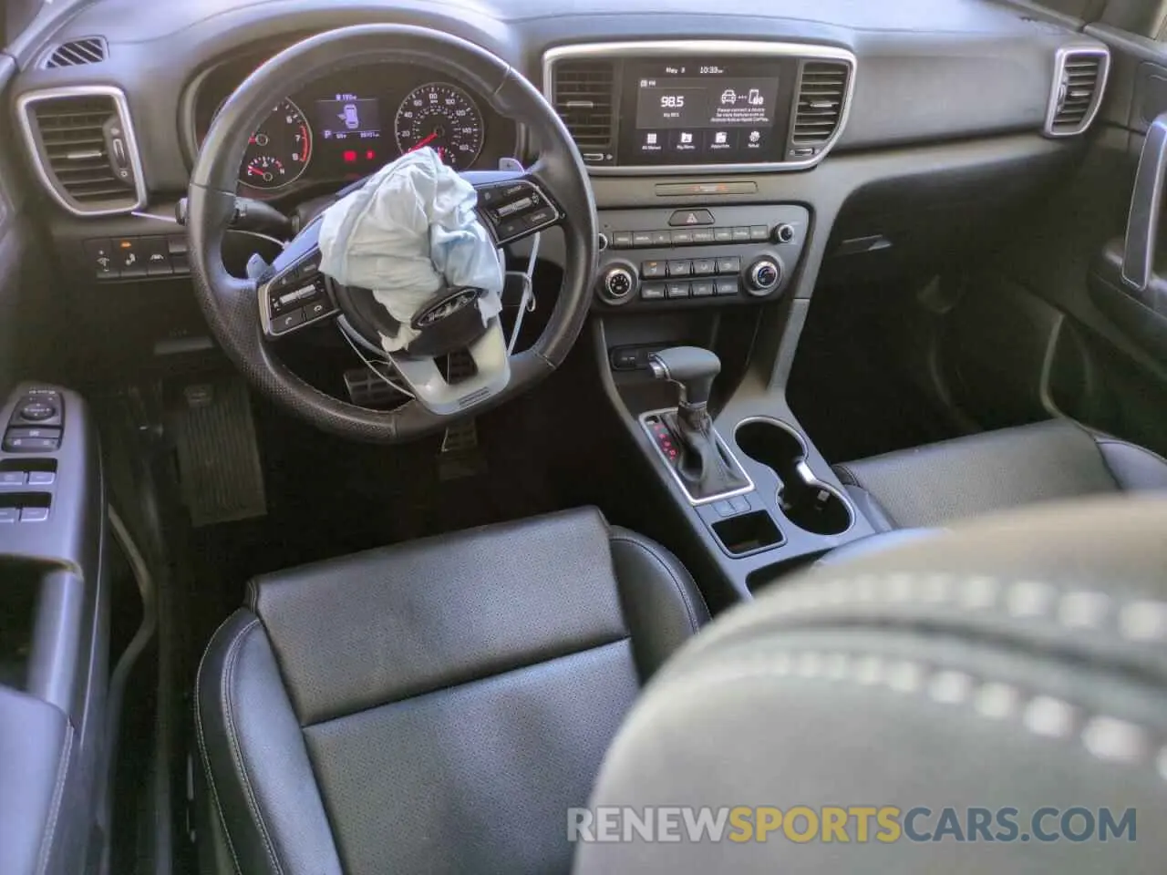 8 fotografías del automóvil dañado KNDP63AC2N7959552 KIA SPORTAGE 2022