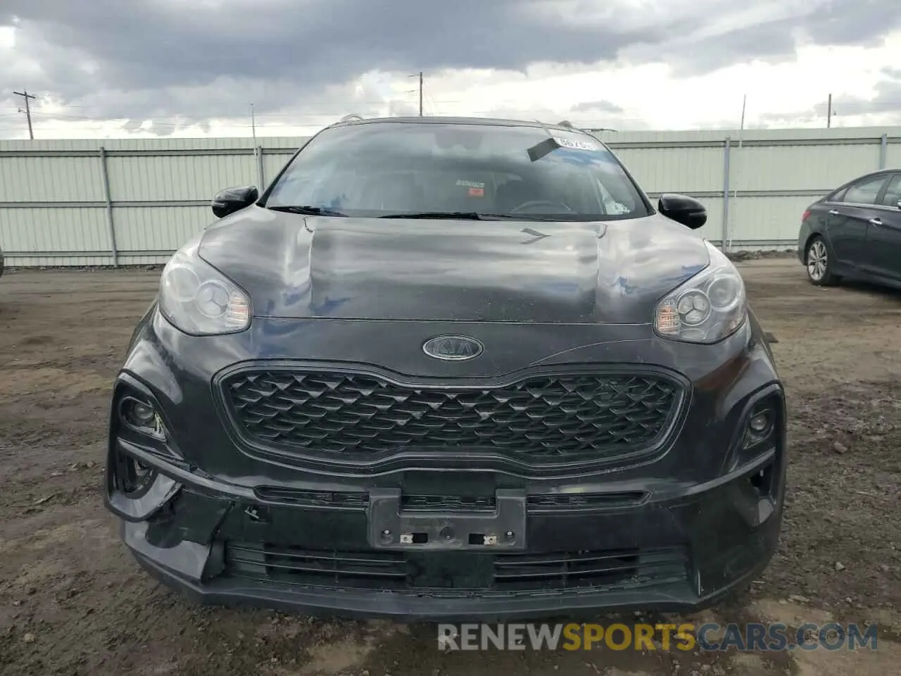 5 fotografías del automóvil dañado KNDP63AC3N7994830 KIA SPORTAGE 2022