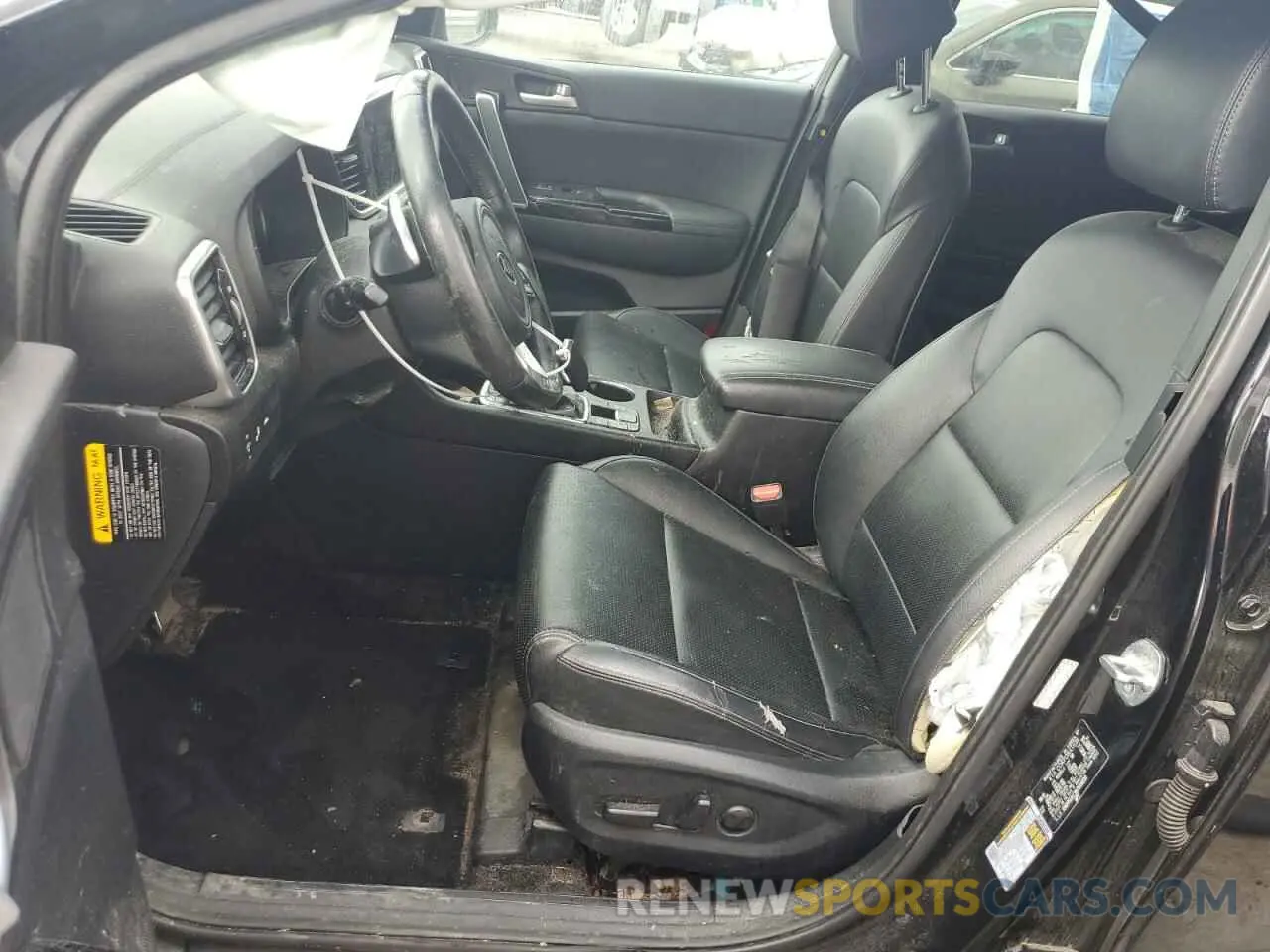7 fotografías del automóvil dañado KNDP63AC3N7994830 KIA SPORTAGE 2022