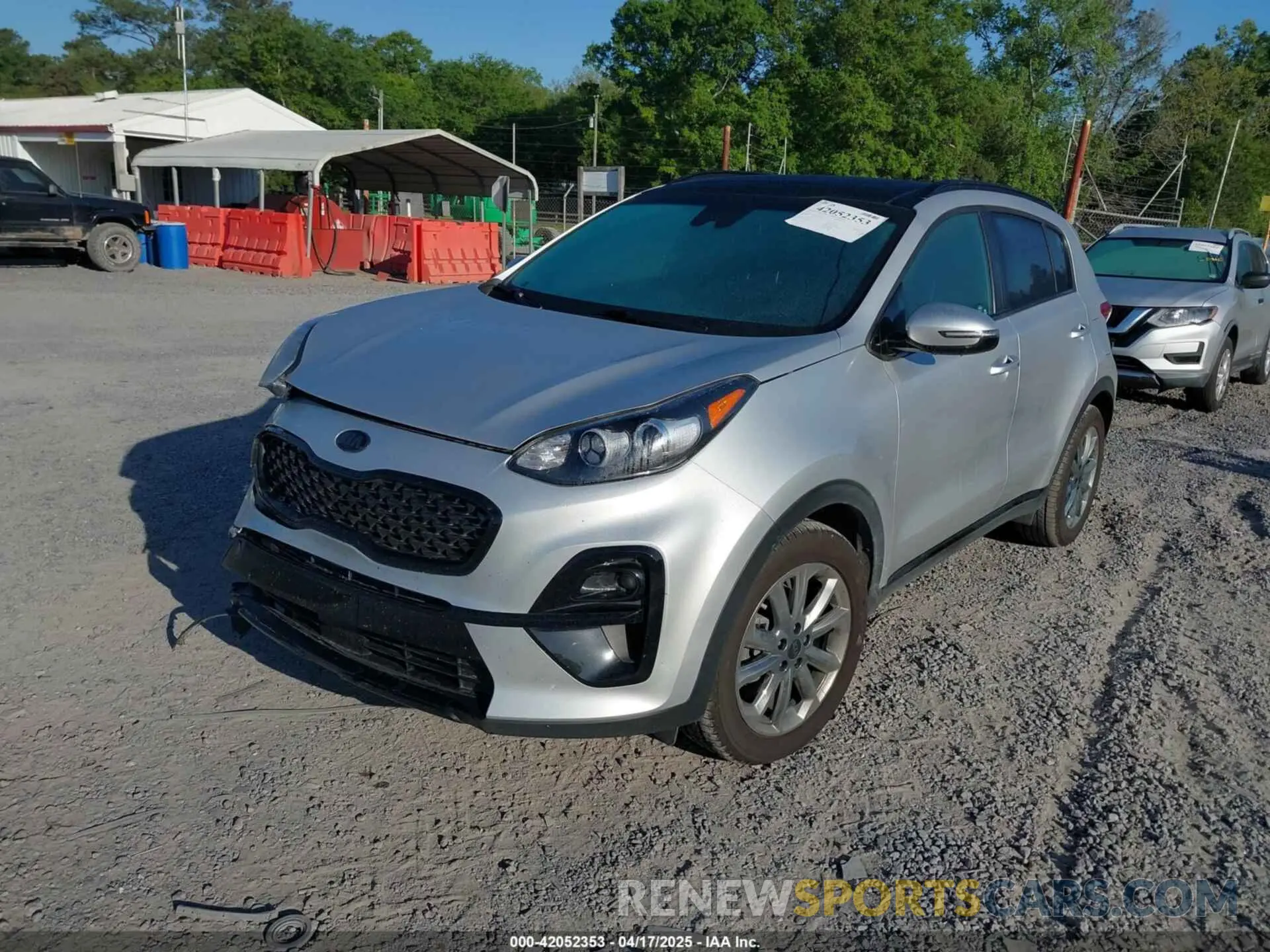 2 fotografías del automóvil dañado KNDP63AC4N7947306 KIA SPORTAGE 2022