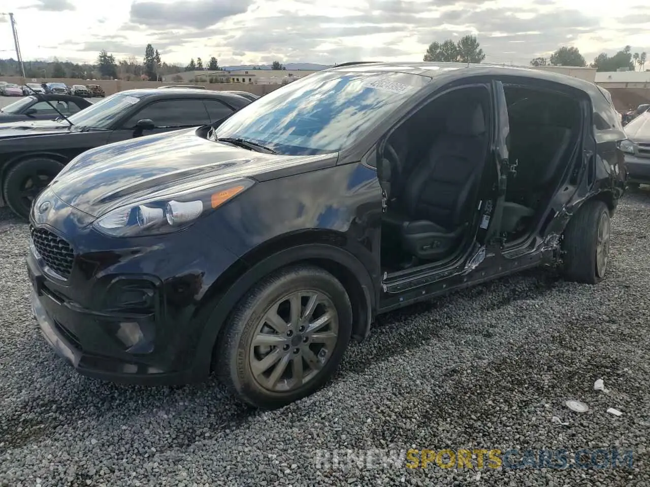 1 fotografías del automóvil dañado KNDP63AC4N7997395 KIA SPORTAGE 2022