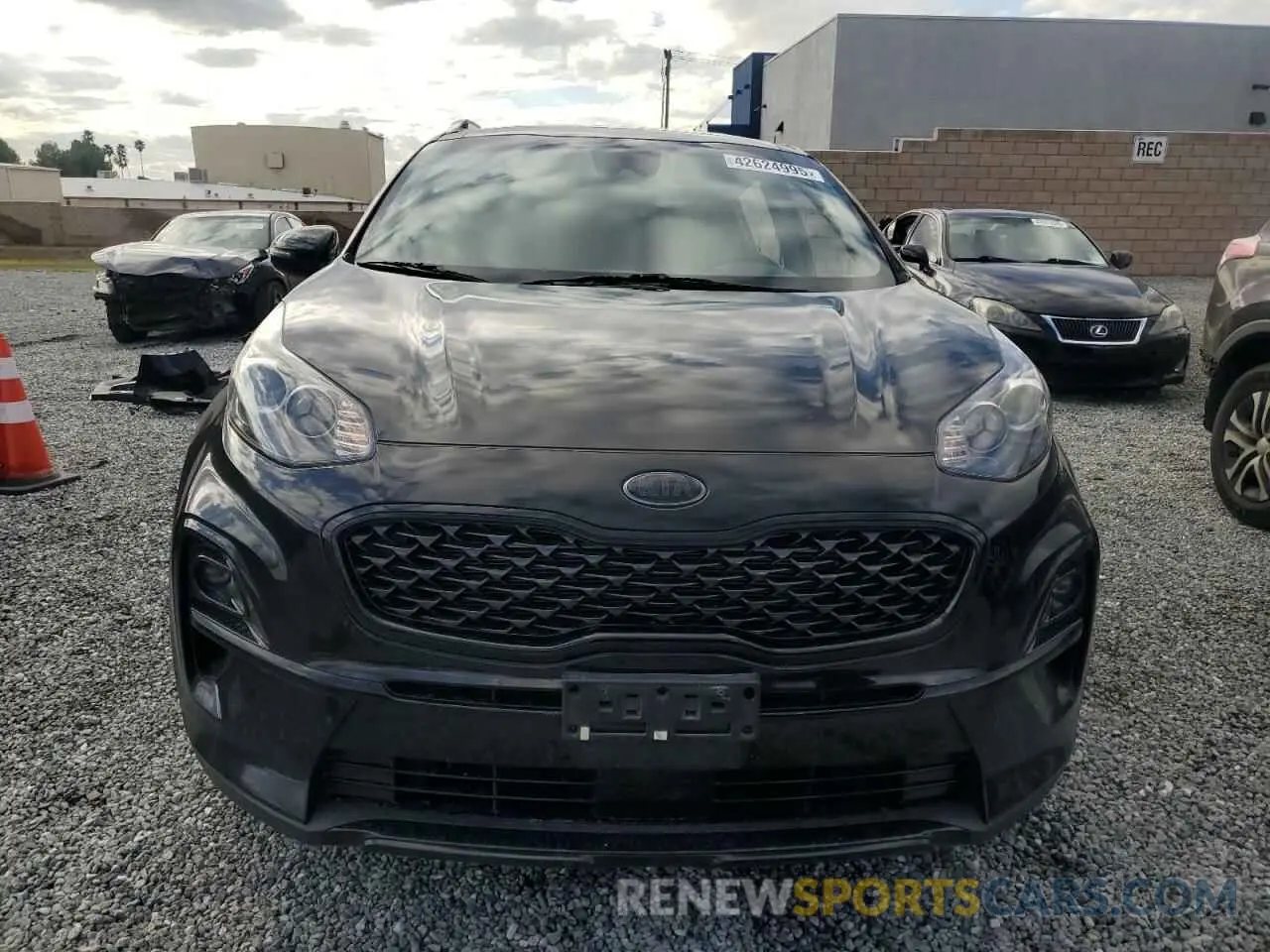 5 fotografías del automóvil dañado KNDP63AC4N7997395 KIA SPORTAGE 2022