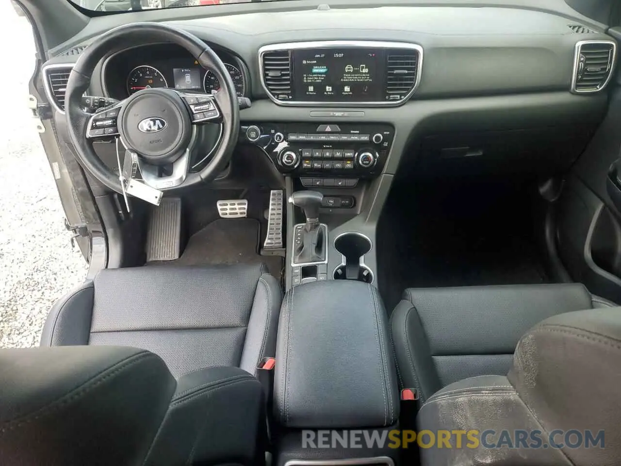 8 fotografías del automóvil dañado KNDP63AC4N7997395 KIA SPORTAGE 2022