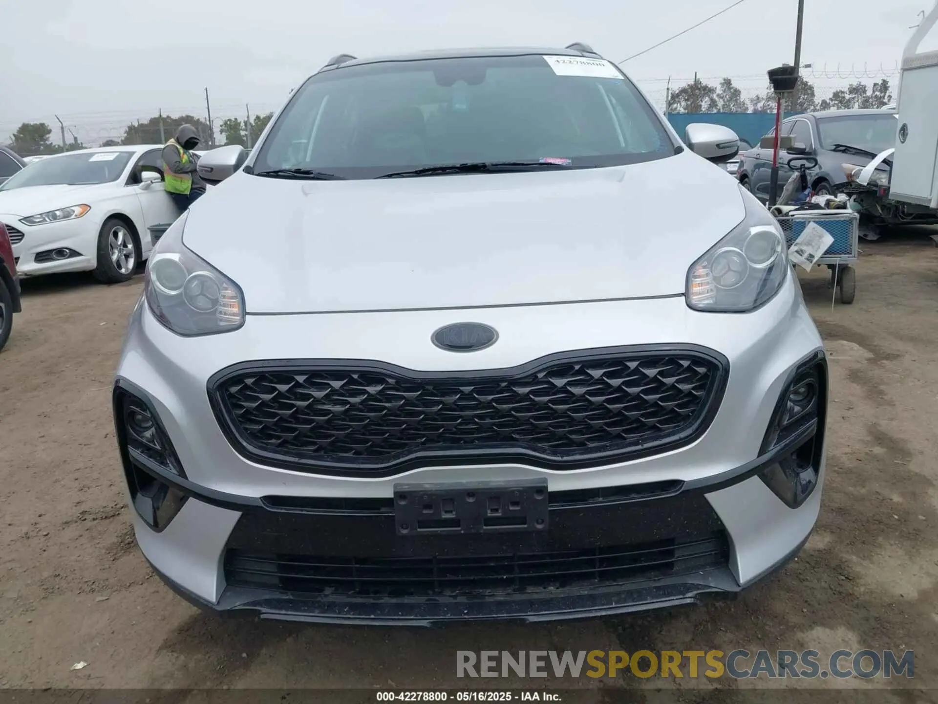 11 fotografías del automóvil dañado KNDP63AC7N7984138 KIA SPORTAGE 2022