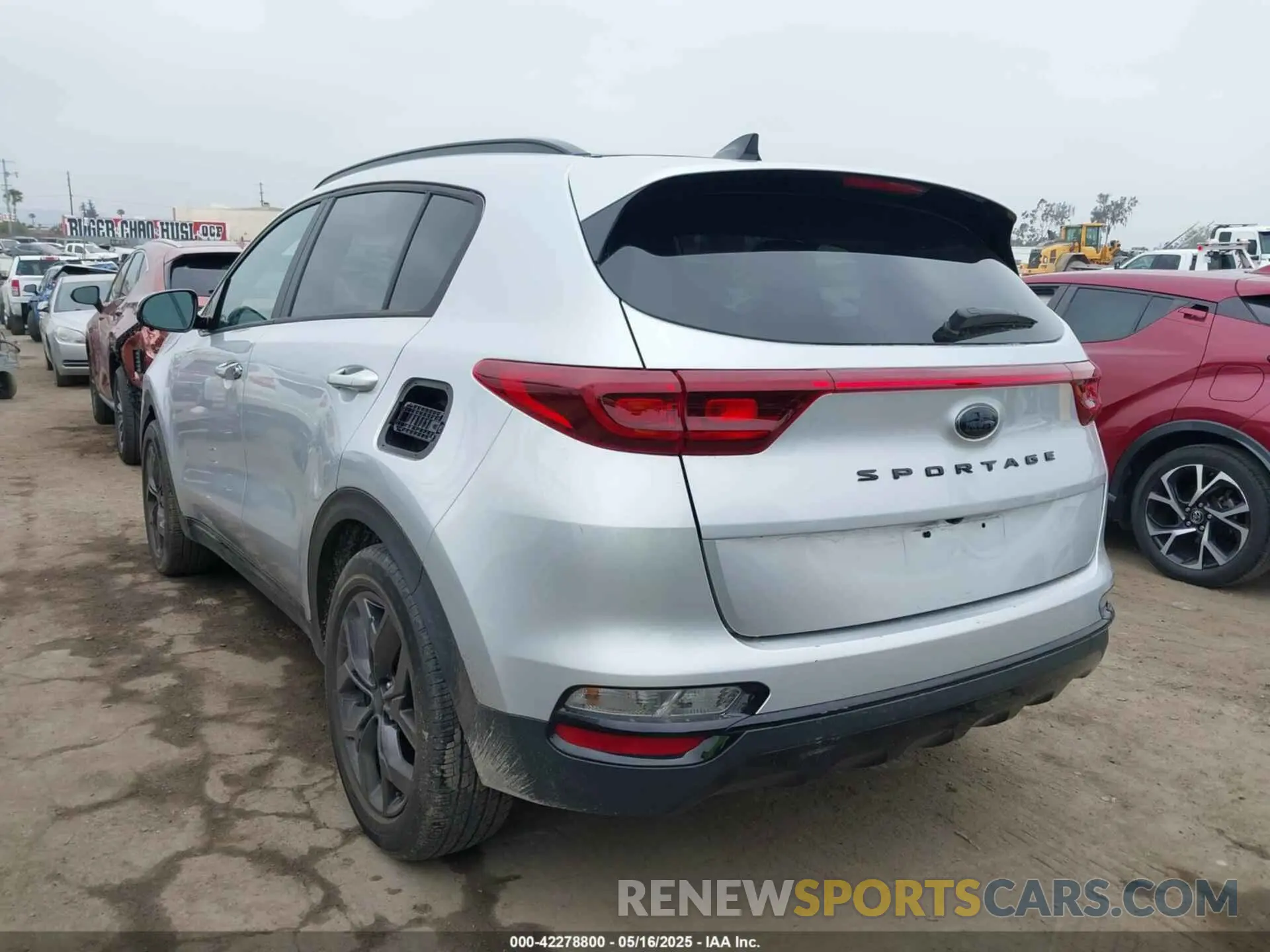 3 fotografías del automóvil dañado KNDP63AC7N7984138 KIA SPORTAGE 2022