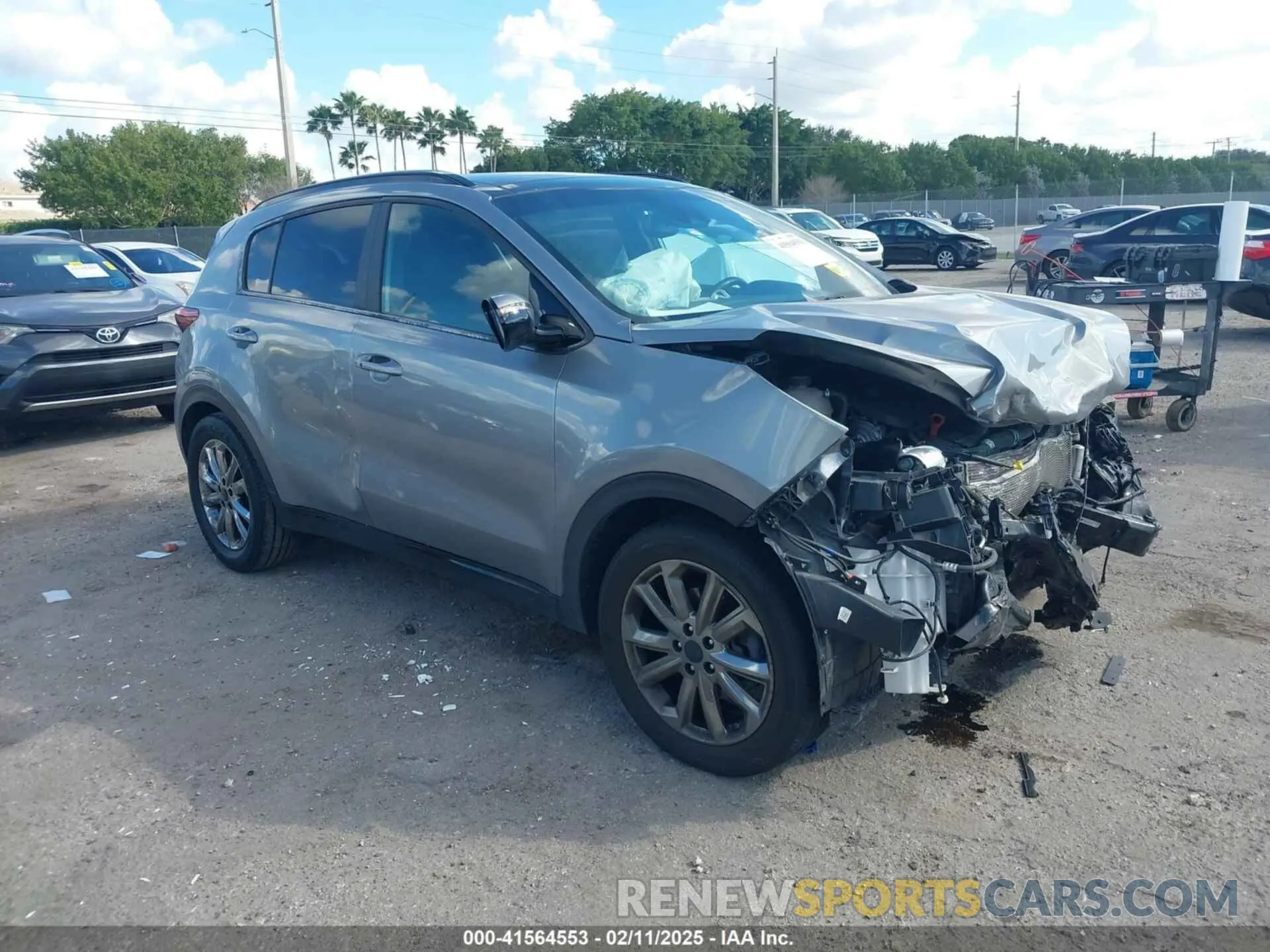 1 fotografías del automóvil dañado KNDP63AC7N7984723 KIA SPORTAGE 2022