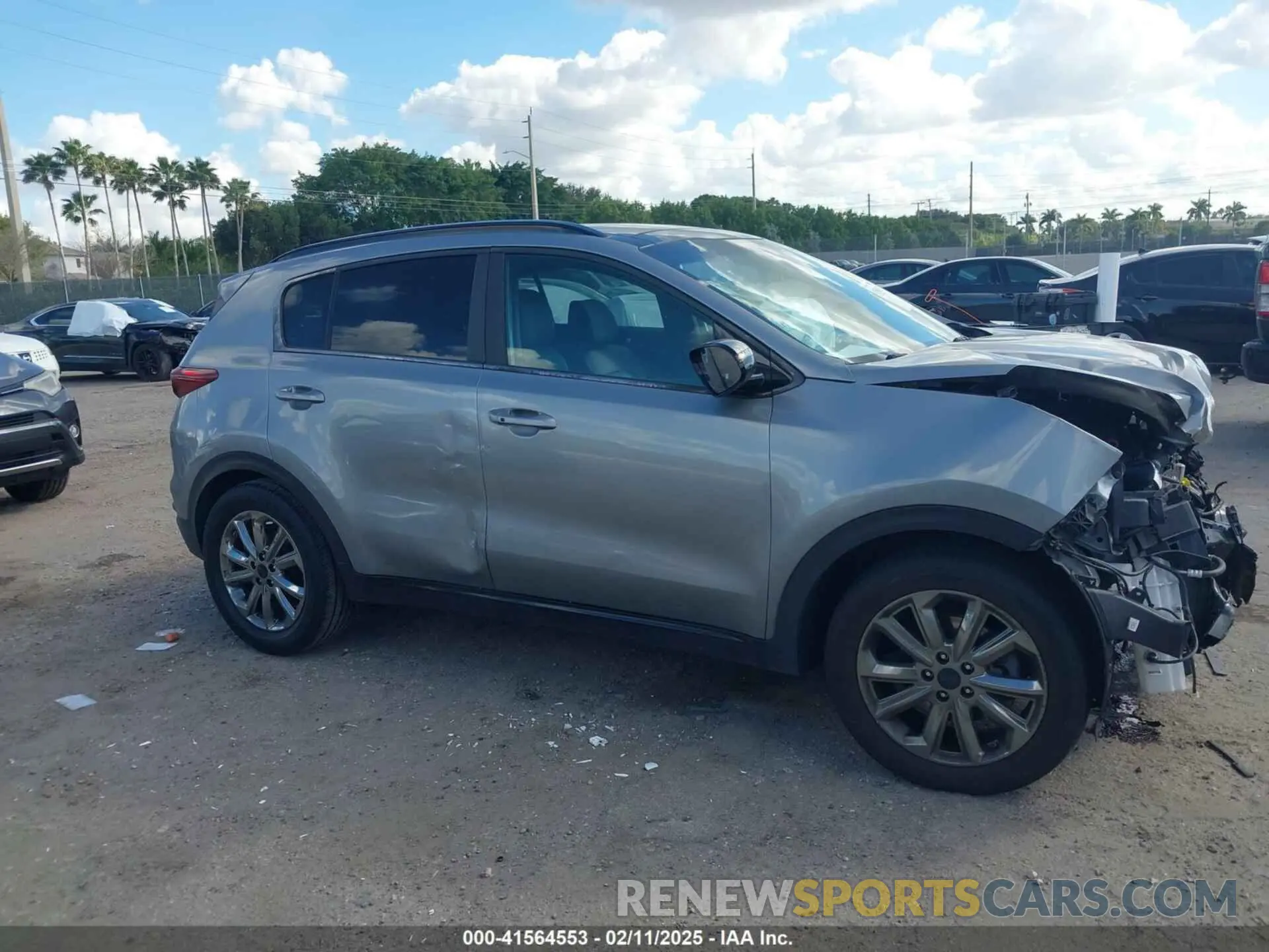 14 fotografías del automóvil dañado KNDP63AC7N7984723 KIA SPORTAGE 2022