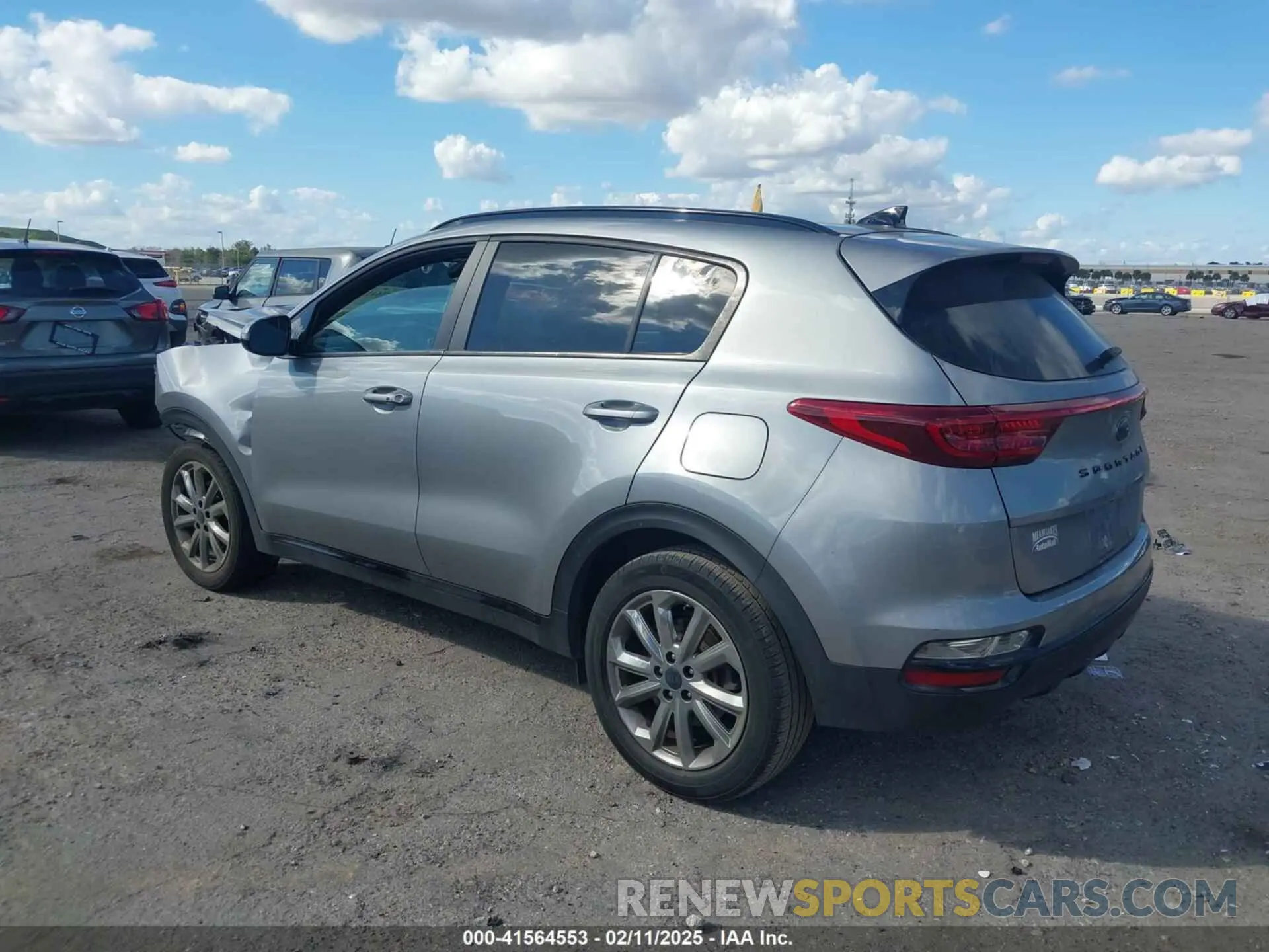 3 fotografías del automóvil dañado KNDP63AC7N7984723 KIA SPORTAGE 2022