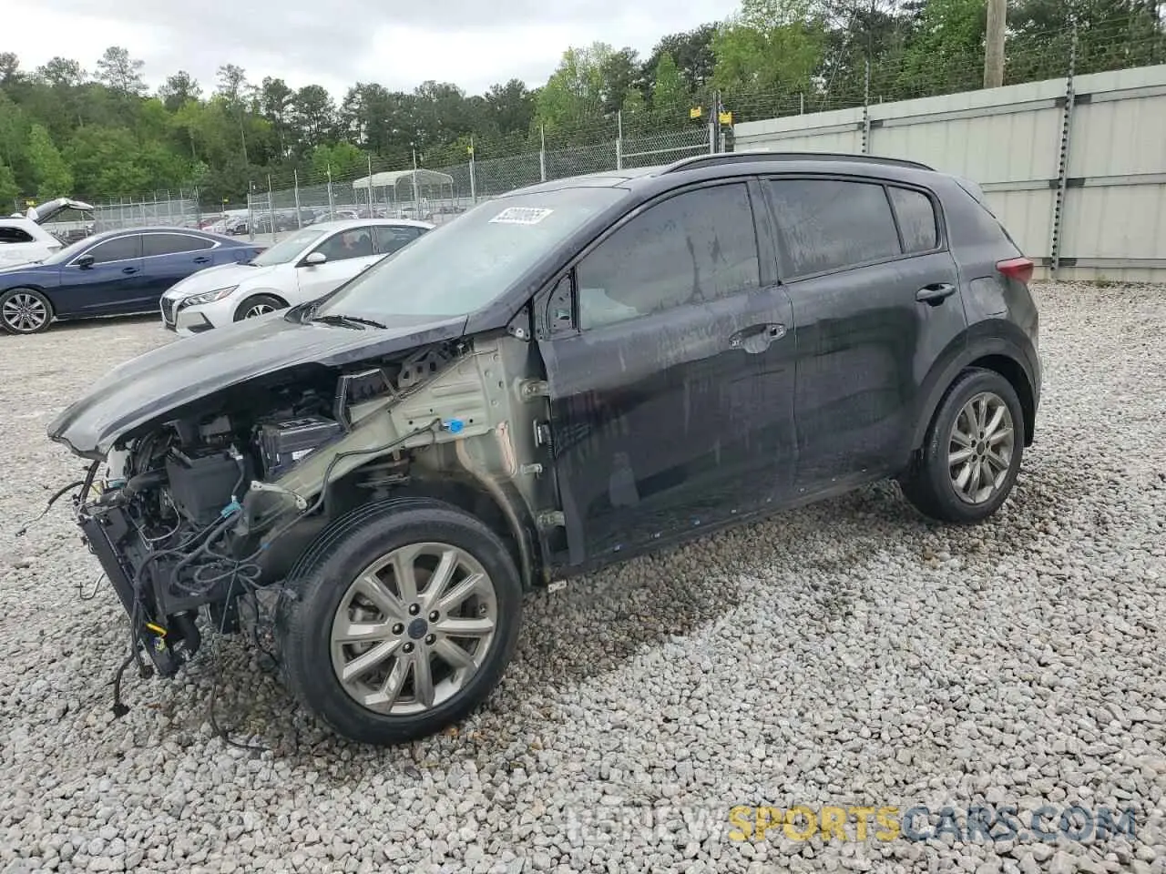 1 fotografías del automóvil dañado KNDP63ACXN7008466 KIA SPORTAGE 2022