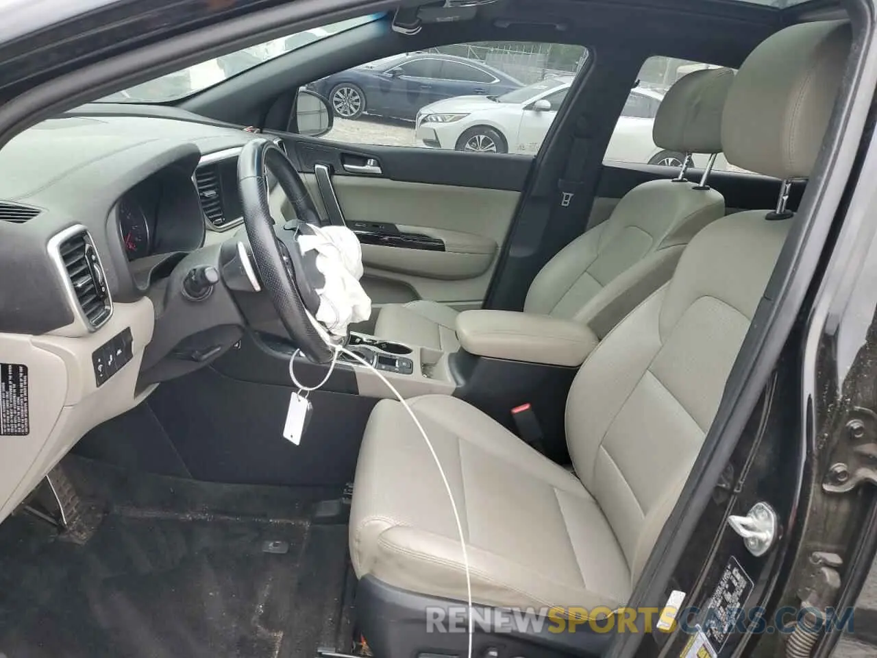 7 fotografías del automóvil dañado KNDP63ACXN7008466 KIA SPORTAGE 2022