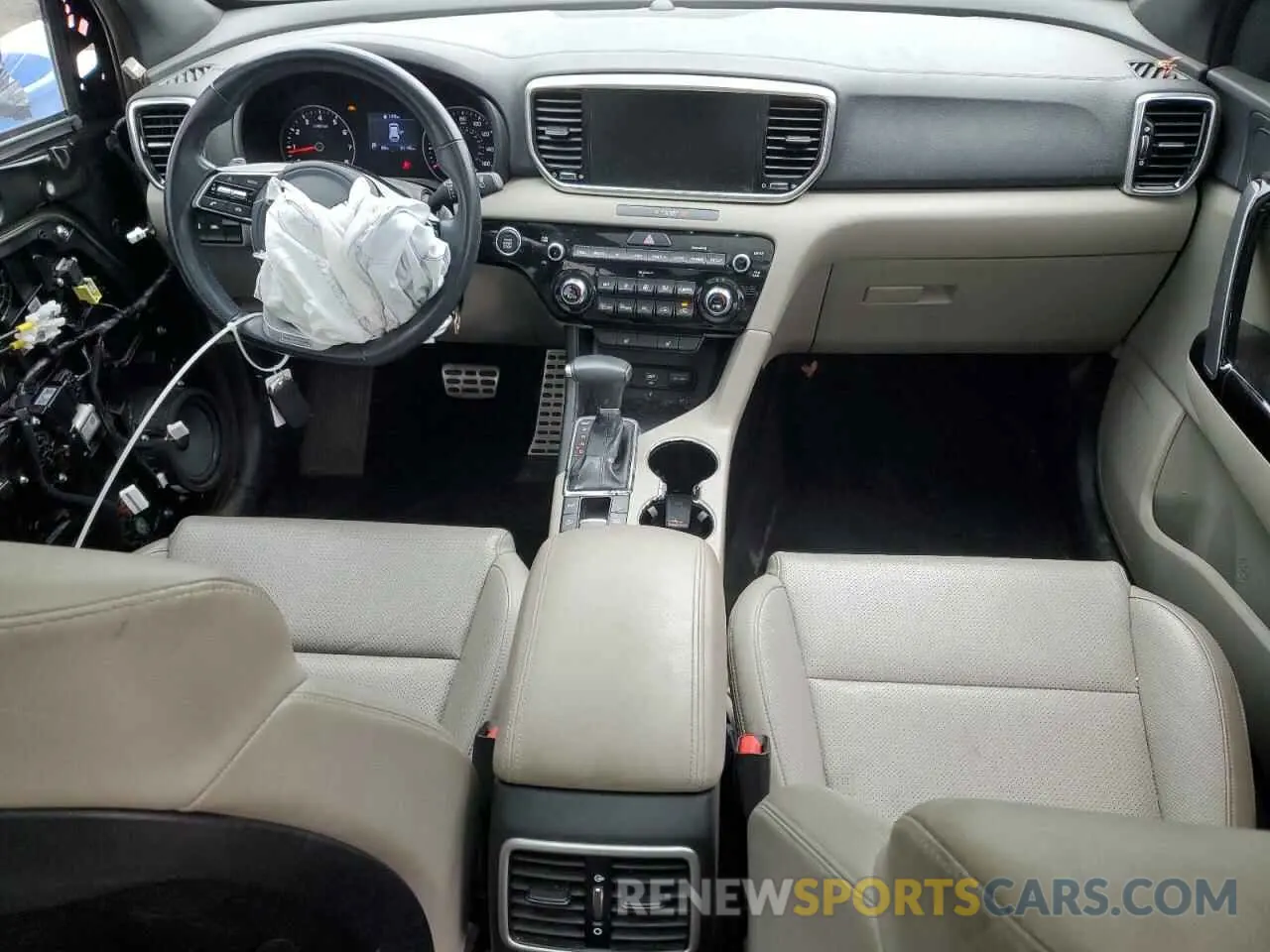 8 fotografías del automóvil dañado KNDP63ACXN7008466 KIA SPORTAGE 2022