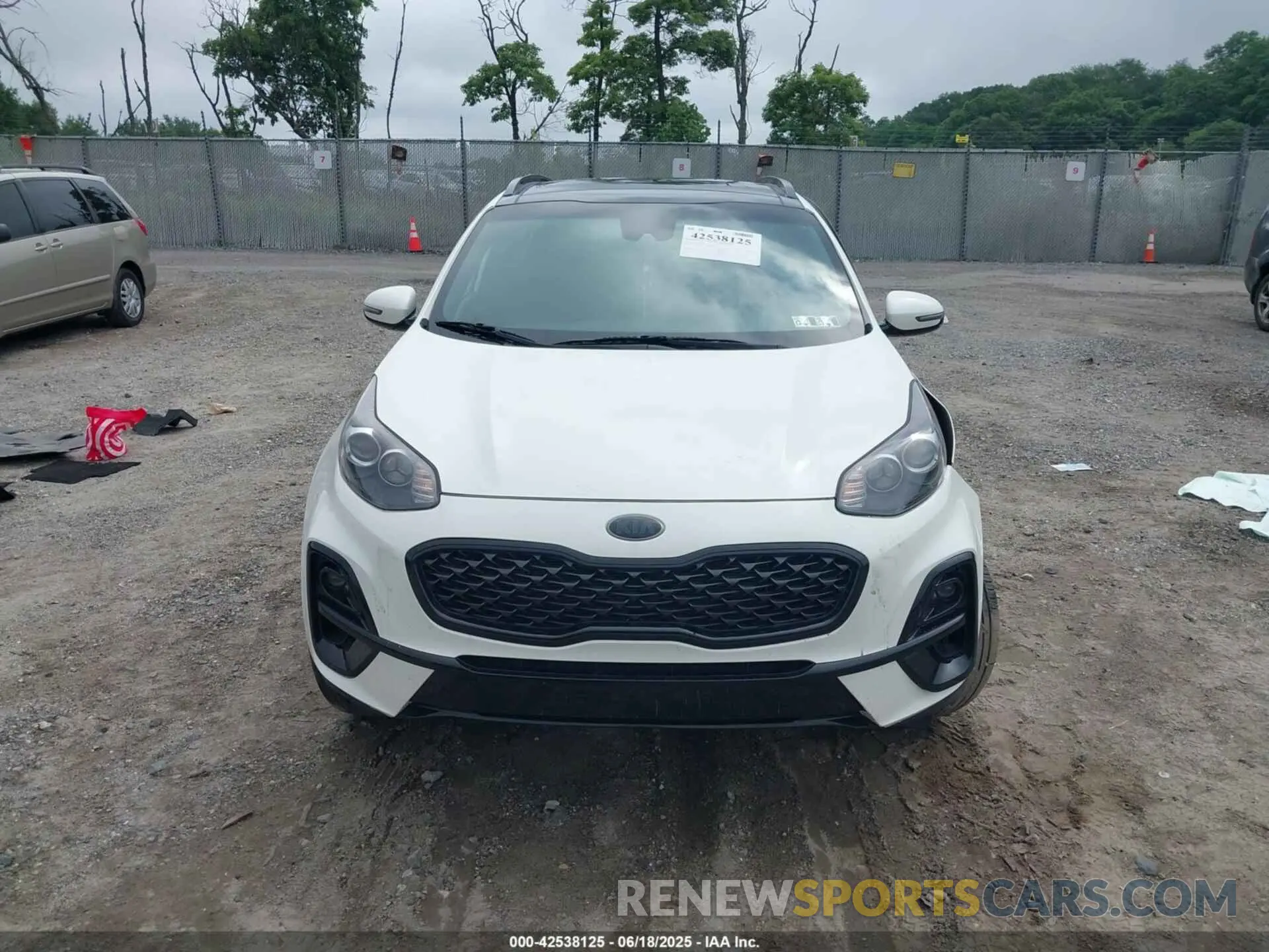 13 fotografías del automóvil dañado KNDP6CAC1N7017380 KIA SPORTAGE 2022