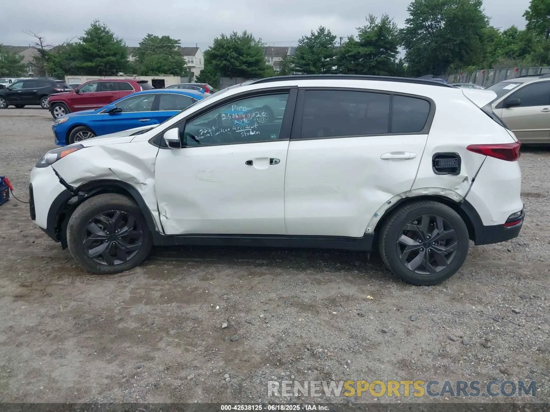 15 fotografías del automóvil dañado KNDP6CAC1N7017380 KIA SPORTAGE 2022