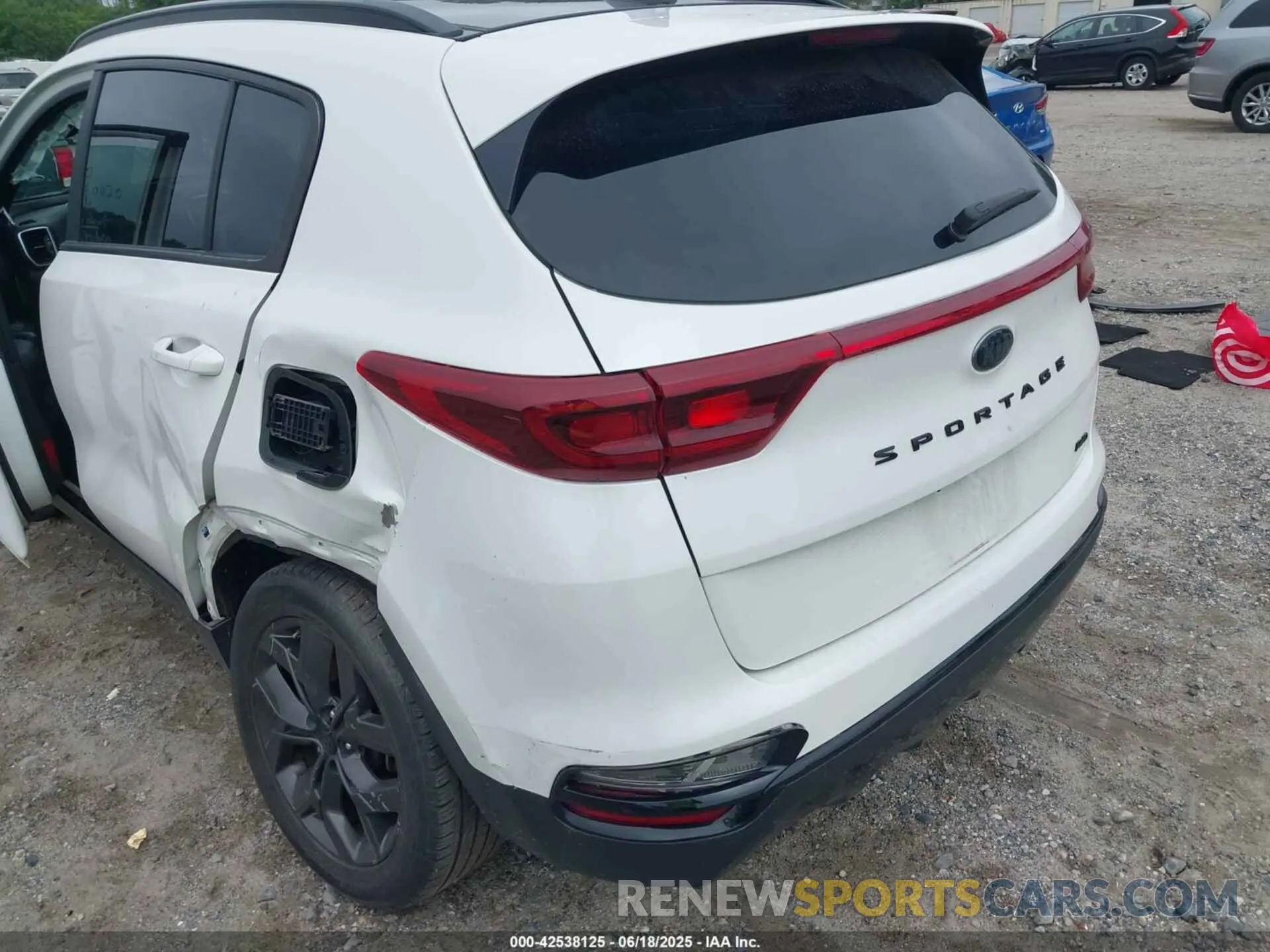 6 fotografías del automóvil dañado KNDP6CAC1N7017380 KIA SPORTAGE 2022
