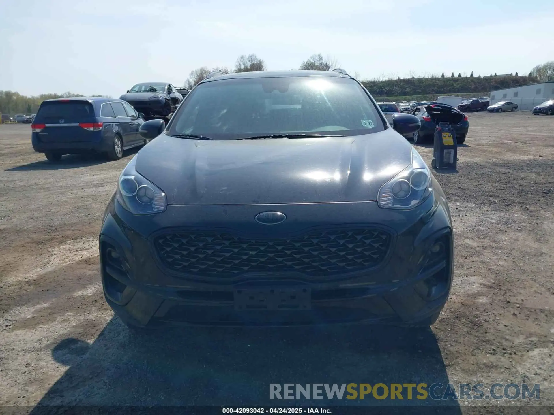 12 fotografías del automóvil dañado KNDP6CAC1N7018805 KIA SPORTAGE 2022