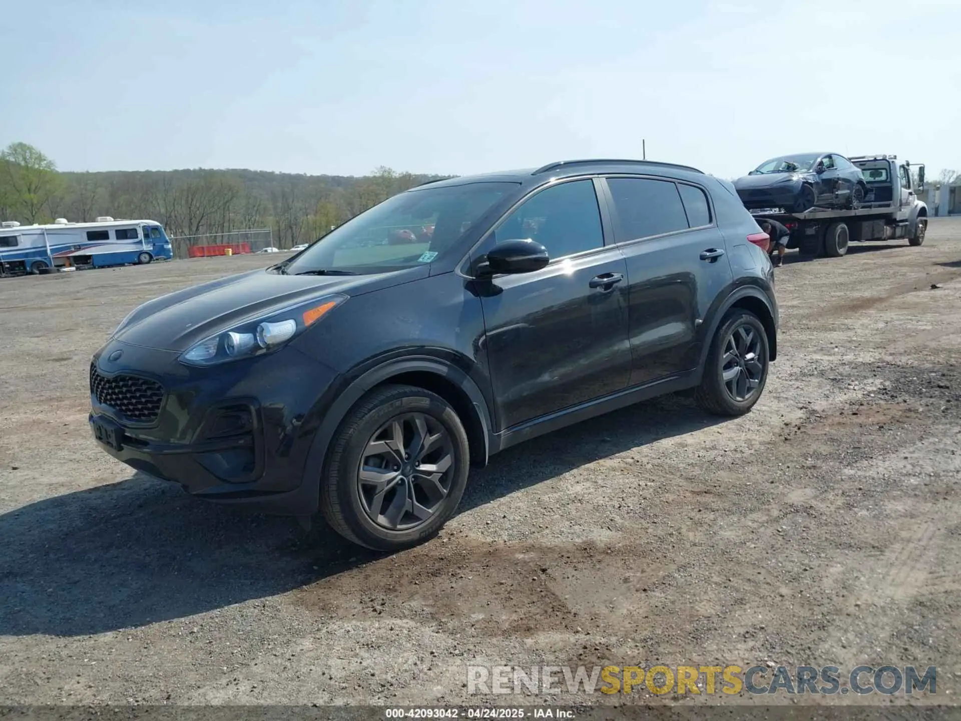 2 fotografías del automóvil dañado KNDP6CAC1N7018805 KIA SPORTAGE 2022