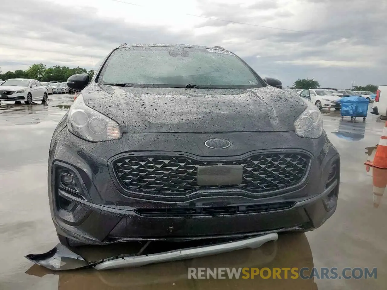 5 fotografías del automóvil dañado KNDP6CAC2N7021759 KIA SPORTAGE 2022
