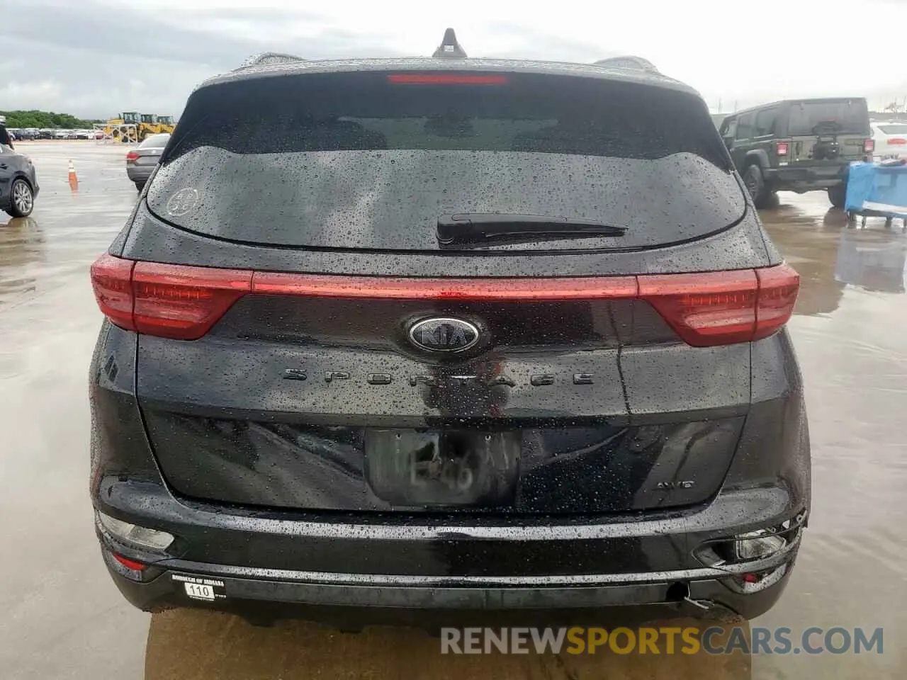 6 fotografías del automóvil dañado KNDP6CAC2N7021759 KIA SPORTAGE 2022
