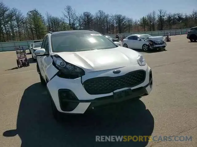 12 fotografías del automóvil dañado KNDP6CAC2N7975279 KIA SPORTAGE 2022