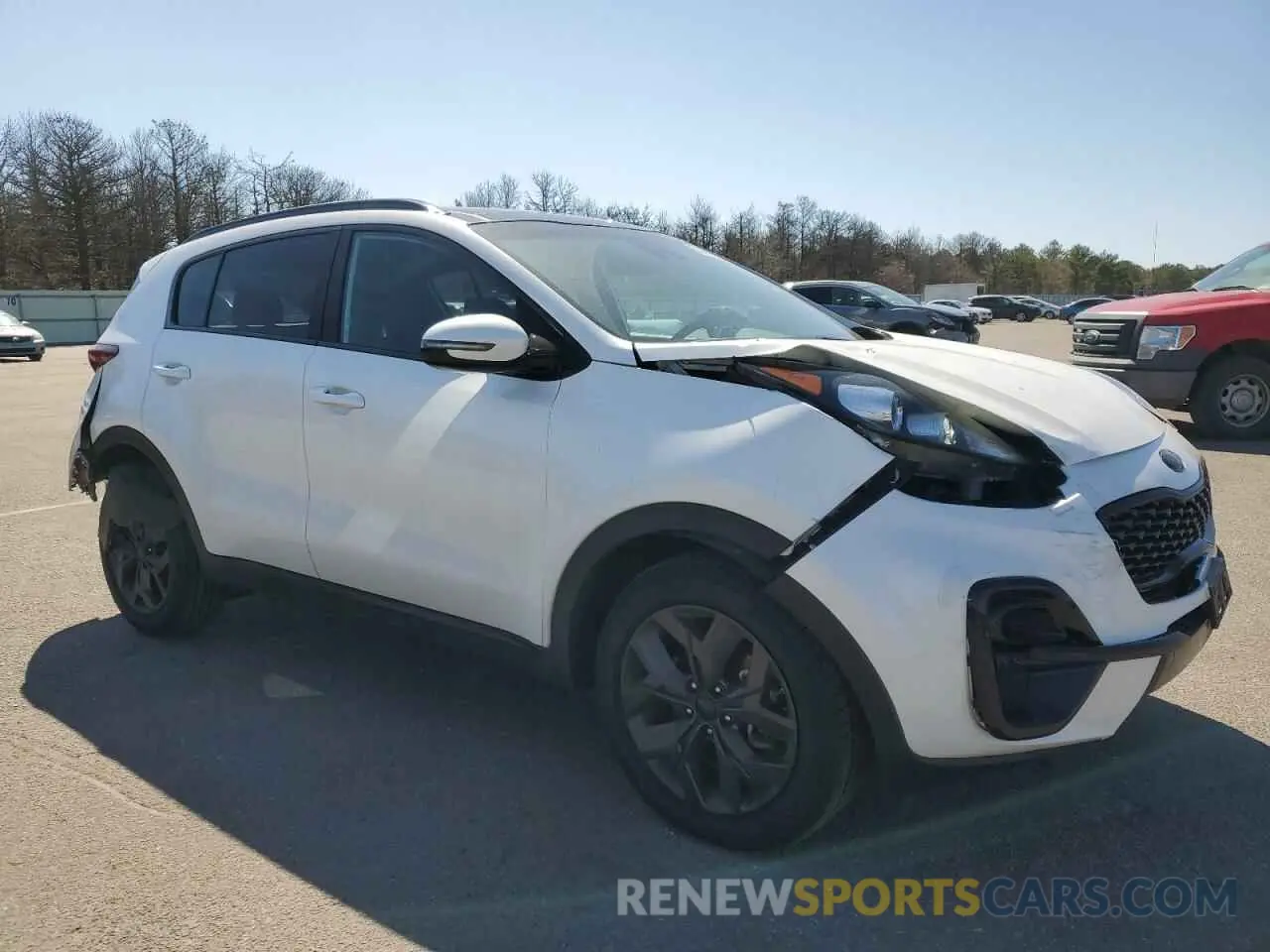 4 fotografías del automóvil dañado KNDP6CAC2N7975279 KIA SPORTAGE 2022