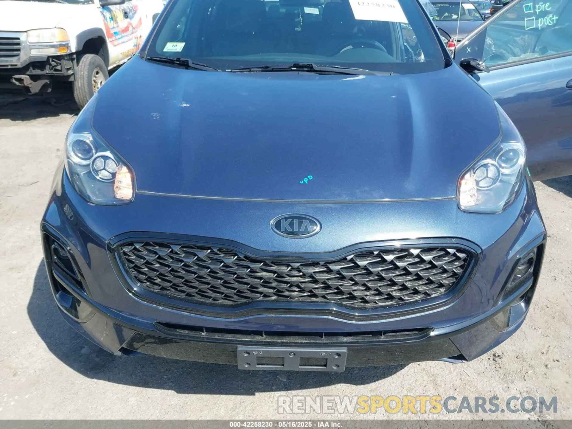 6 fotografías del automóvil dañado KNDP6CAC4N7002954 KIA SPORTAGE 2022