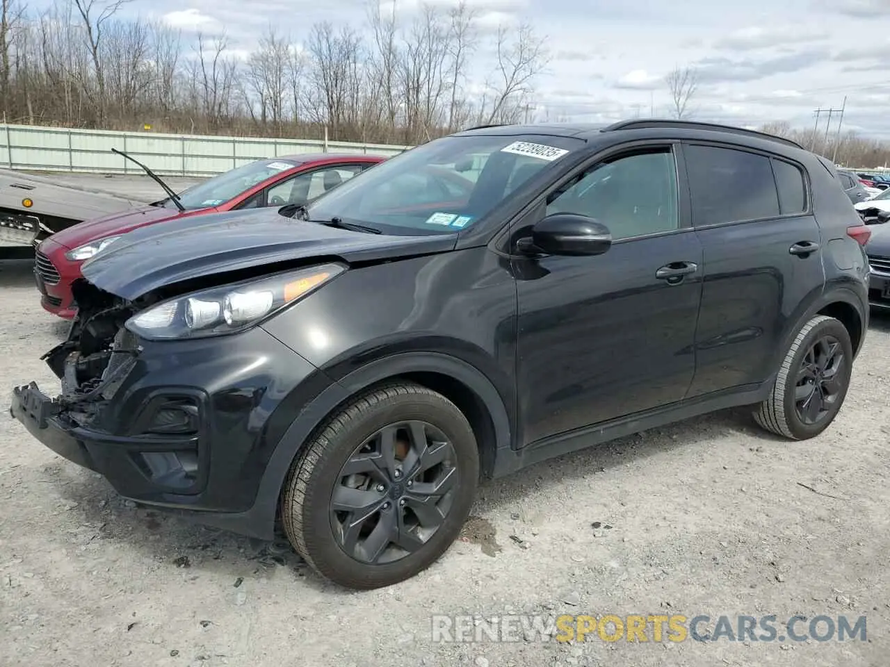 1 fotografías del automóvil dañado KNDP6CAC4N7950190 KIA SPORTAGE 2022