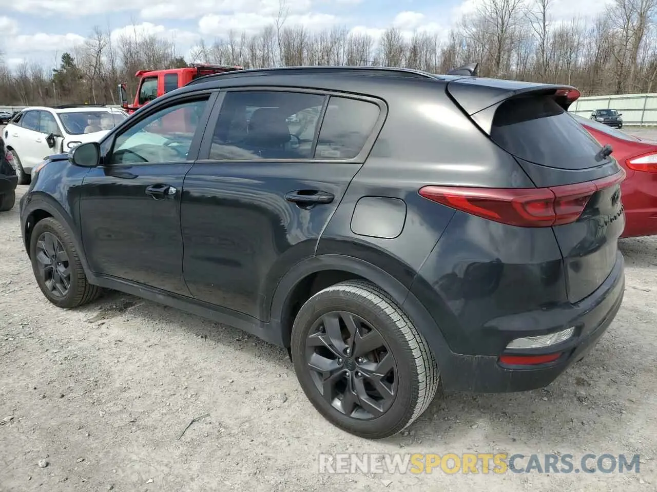 2 fotografías del automóvil dañado KNDP6CAC4N7950190 KIA SPORTAGE 2022