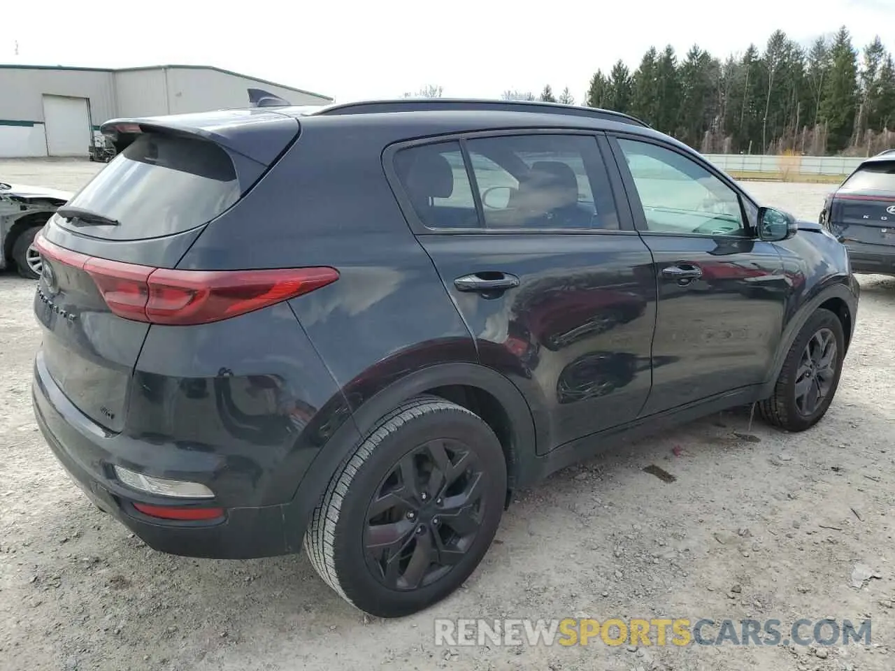 3 fotografías del automóvil dañado KNDP6CAC4N7950190 KIA SPORTAGE 2022
