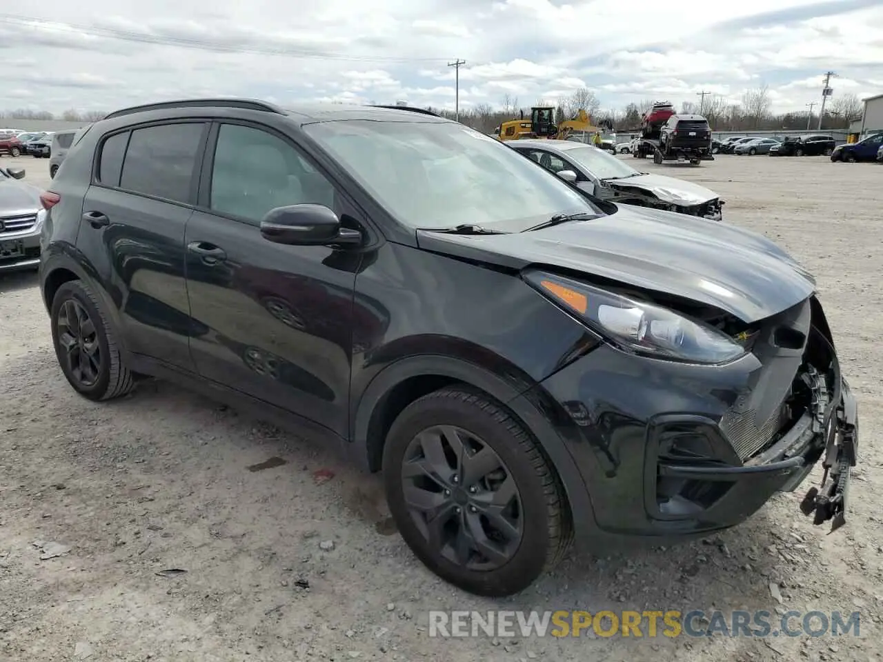 4 fotografías del automóvil dañado KNDP6CAC4N7950190 KIA SPORTAGE 2022