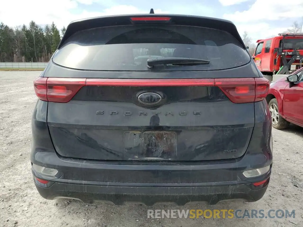 6 fotografías del automóvil dañado KNDP6CAC4N7950190 KIA SPORTAGE 2022