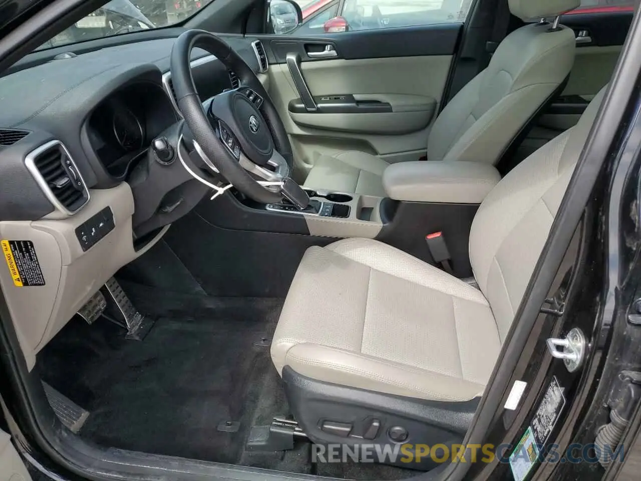 7 fotografías del automóvil dañado KNDP6CAC4N7950190 KIA SPORTAGE 2022