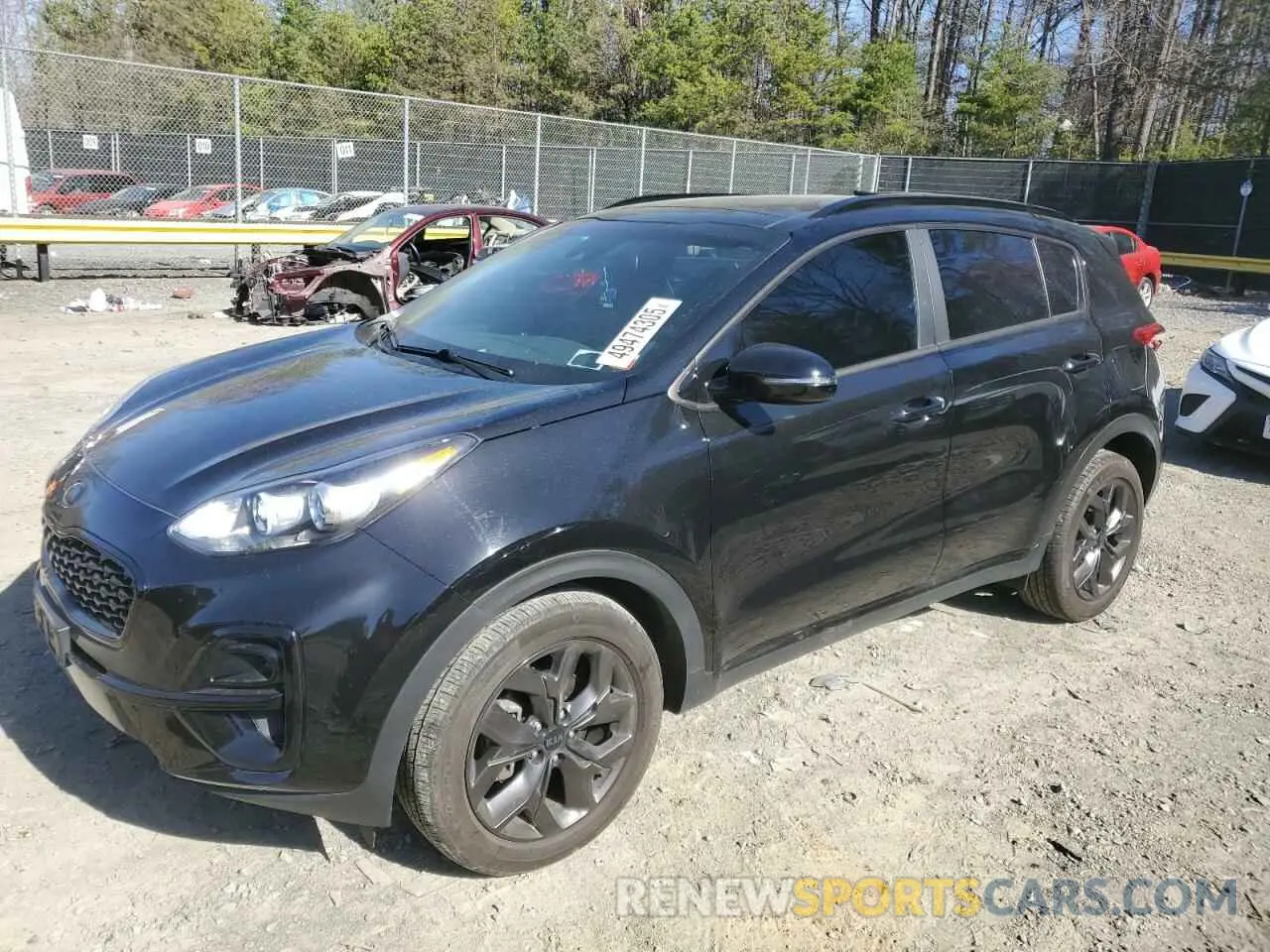 1 fotografías del automóvil dañado KNDP6CAC4N7988454 KIA SPORTAGE 2022
