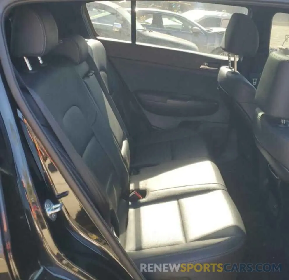 11 fotografías del automóvil dañado KNDP6CAC4N7988454 KIA SPORTAGE 2022
