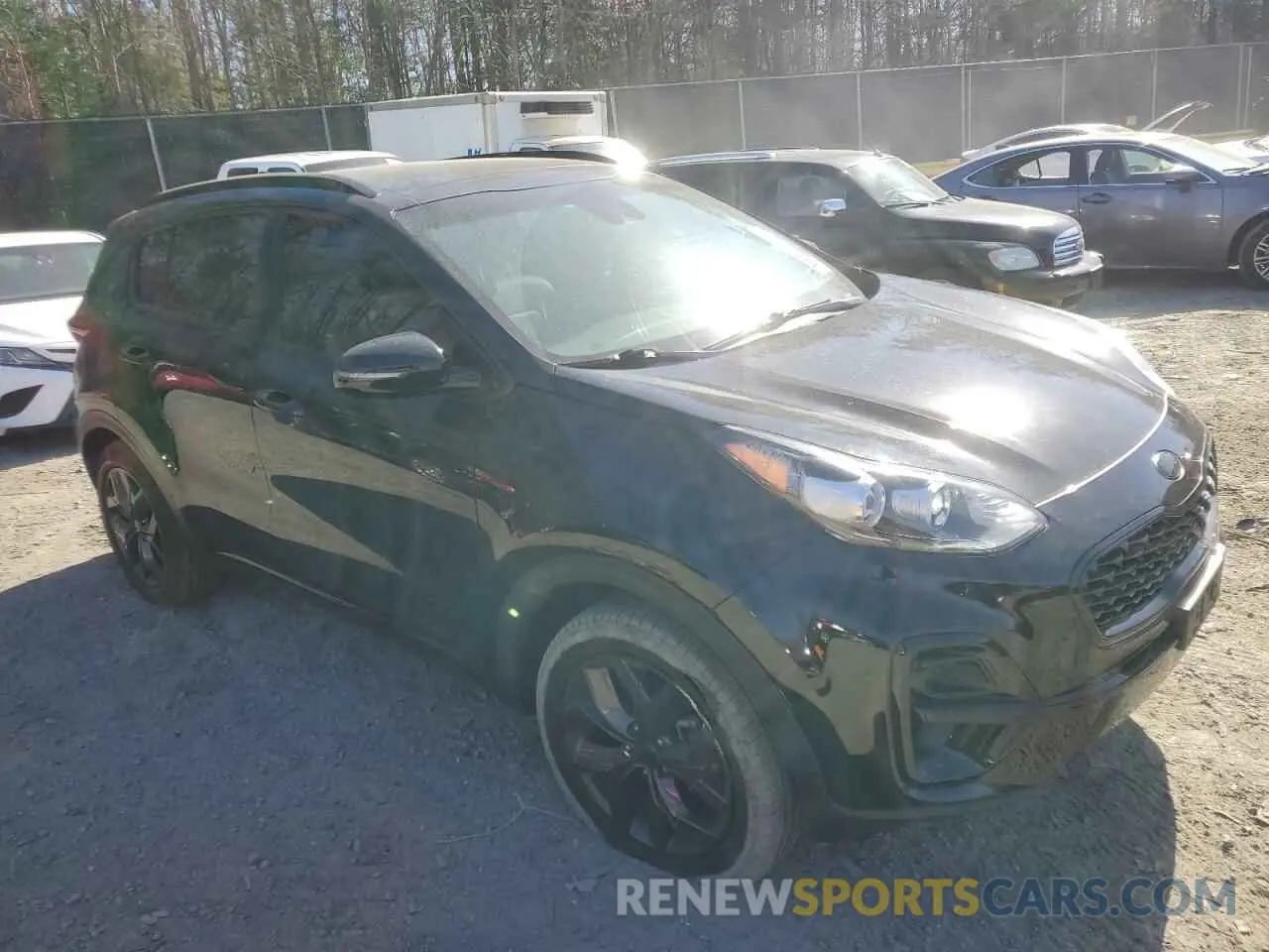 4 fotografías del automóvil dañado KNDP6CAC4N7988454 KIA SPORTAGE 2022