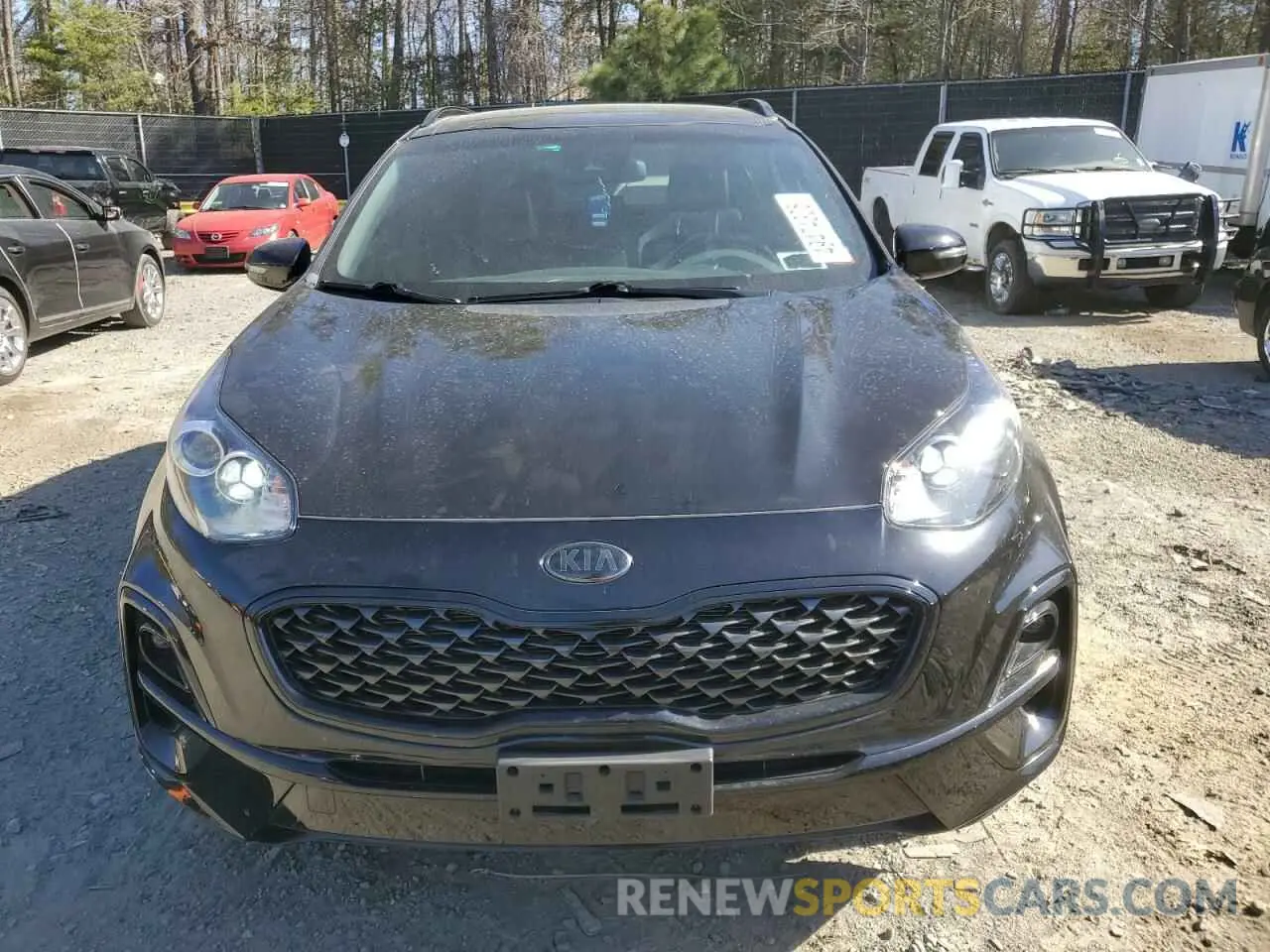 5 fotografías del automóvil dañado KNDP6CAC4N7988454 KIA SPORTAGE 2022