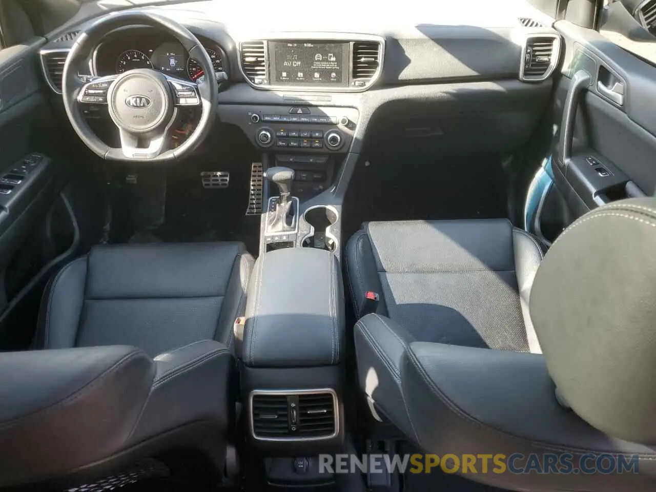 8 fotografías del automóvil dañado KNDP6CAC4N7988454 KIA SPORTAGE 2022